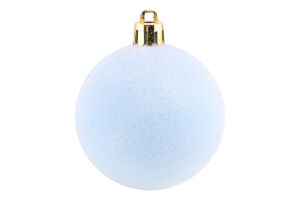 Прикраса ялинкова Куля Оксамит 60мм 31021