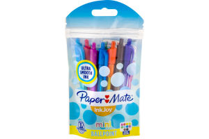 Paper-Mate Ink Joy Mini Ballpoint - 10 CT