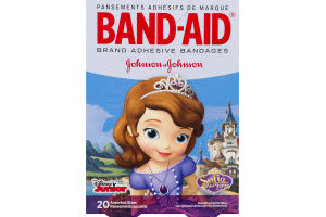 Band-Aid Brand Adhesive Bandages Sofia The First - 20 CT