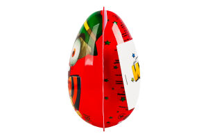 Яйцо пластиковое для мальчика с конфетами и сюрпризом Mini egg Wooow п/у 30г в ассорт