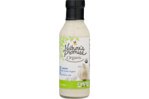 Nature's Promise Organic Dressing and Dip Caesar with Greek Yogurt
