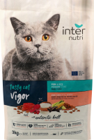 Корм д/енергійних котів Тесті Вігор з рибою та рисом сухий 3кг Інтернутрі