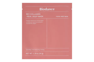 Маска для обличчя для глибокого зволоження колагенова гідрогелева Biodance 34г
