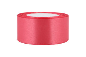 Стрічка д/подарунків рожеві тони сатин 4см*22м Yiwu