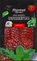 Ковбаса нарізка Брауншвейгська Ювілейний Преміум с/к в/с в/у 0.08кг