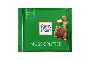 Шоколад молочный с лесным орехом Nuss-Splitter Ritter Sport м/у 100г