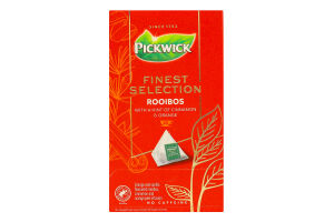 Чай травяной с ароматом корицы и апельсиновой цедры Ройбуш Finest selection Pickwick к/у 25х2г