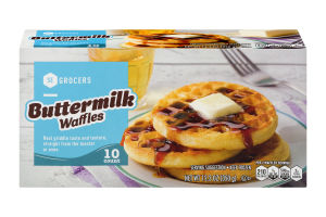 SE Grocers Buttermilk Waffles - 10 CT