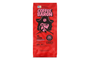 Кофе натуральный обжаренный молотый Mr. Crema Coffee Baron в/с м/у 200г