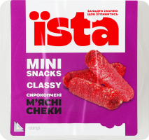 Снеки м'ясні Classy Mini snacks Їsta с/к лоток 0.12кг