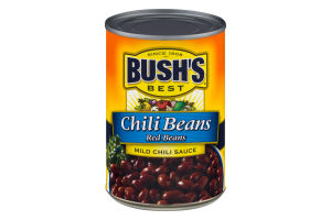 BUSH'S BEST Chili Beans Red Beans Mild Chili Sauce