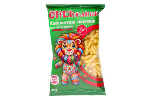 Палички амарантові зі стевією Снеколики Healthy Generation м/у 45г