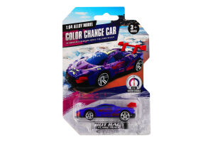 Игрушка для детей от 3лет №1021-23 Машинка изменяющая цвет Shantou Yisheng Trading Co. Ltd 1шт в ассорт
