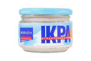 Икра атлантических рыб с креветкой в соусе пастеризованная Norven с/б 160г
