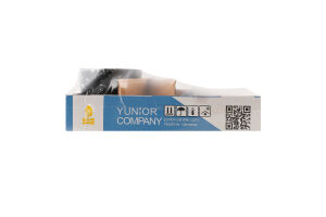 Свічка Обличчя чорна гіпсове кашпо на 24години 15*12*9см Строїч