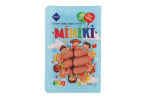 Сосиски Миники Премія лоток 300г