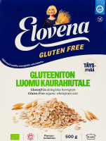Пластівці вівсяні органічні з цільного зерна без глютену Elovena к/у 500г