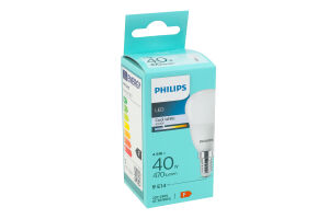 Лампа светодиодная 40W Е14 470lm 4000K №9290035407 Philips 1шт
