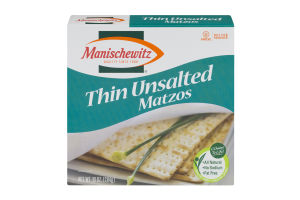 Manischewitz Thin Unsalted Matzos