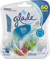 Glade PlugIns Scented Oil Refills Aruba Wave - 2 CT