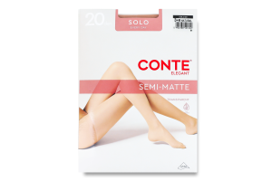 Колготки женские Conte elegant Solo 20den 3 natural