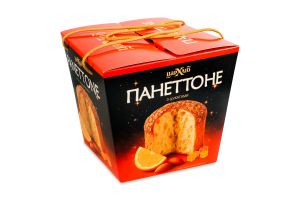 Кекс Панеттоне з цукатами Цар хліб к/у 450г