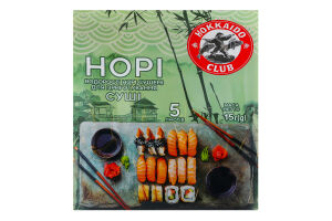 Водоросли сушеные для приготовления суши Нори Hokkaido club м/у 15г