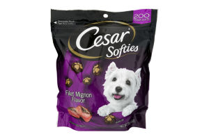 Cesar Softies Dog Treats Filet Mignon - 200 CT