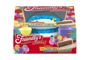 Friendly's Ice Cream Cake Premium Vanilla and Chocolate