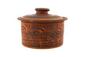 Каструля 2л кераміка декор Духм'яна піч