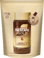 Кава розчинна сублімована Gold Nescafe д/п 165г