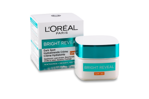 Крем для кожи лица увлажняющий против пигментных пятен SPF 50 Bright Reveal L'Oreal Paris 50мл