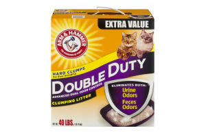 Arm & Hammer Double Duty Advanced Odor Control Clumping Cat Litter