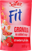 Гранола Fit полун. та виш. Sante 300г