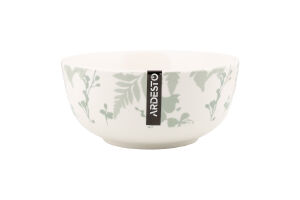 Салатник Capri 510мл біло-зелений порцеляна 13,8см Ardesтo