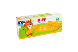 Печенье для детей от 6мес органическое Первое Organic Hipp к/у 4х45г