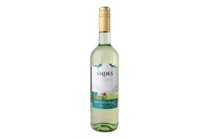Вино 0.75л 12.5% біле сухе Sauvignon Blanc Andes пл