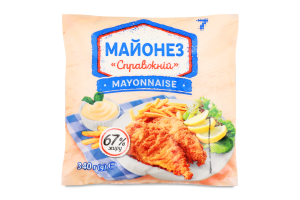 Майонез 7 67% 340 г ф/пак. Справжній