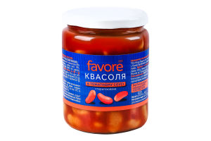Квасоля Favore в томатному соусі