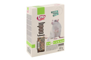Корм д/декоративних щурів 500г Lolo Pets