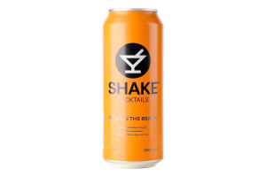 Напиток слабоалкогольный 500мл 7% сильногазированный Sexx на пляже Cocktails Shake ж/б