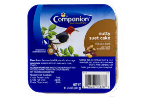 Companion Nutty Suet Cake