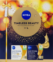 Набор Крем дневной против морщин 55+ 50мл + Крем ночной против морщин 55+ 50мл Timeless beauty Nivea 2шт