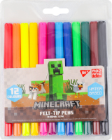 Фломастери Minecraft 12кольорів 650567 Yes
