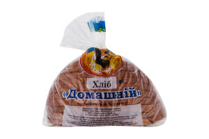 Хлеб половинка в нарезке подовый Домашний Пані Паляниця м/у 0.65кг