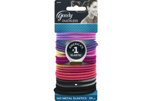 Goody Ouchless No Metal Elastics - 24 CT