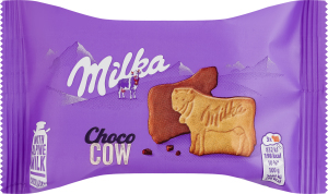 Печиво вкрите молочним шоколадом Choco cow Milka м/у 40г