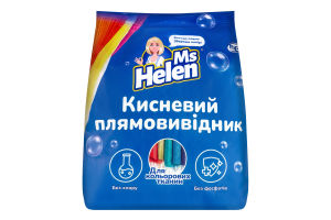 Плямовивідник кисневий для кольорових тканин Ms Helen 900г