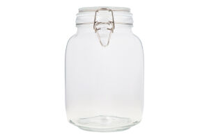 Банка д/зберігання 1,5л скло з бугельним замком KYYW447