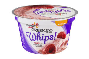 Yoplait Greek 100 Calories Whips! Fat Free Yogurt Raspberry